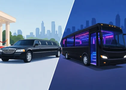 Limousine Versus Party Bus Hire for Your Event