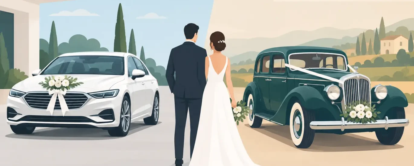 Wedding Sedan Versus Vintage Car: Which Suits You?